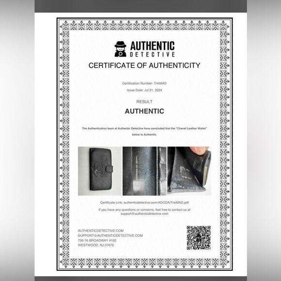 Vintage Chanel CC Cavier Wallet As Is - Picture 13 of 13